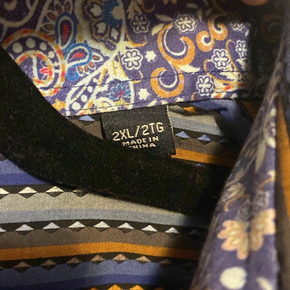 Robert Graham Button Down Long Sleeve size XXL - Picture 5 of 6